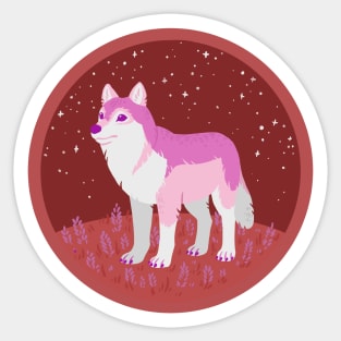 Lesbian Wolf Sticker